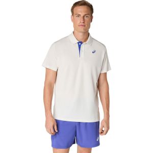 Поло чоловіче для тенісу Asics COURT POLO crema